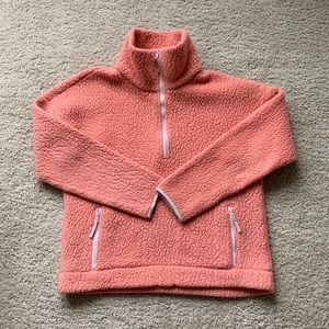 J. Crew vintage fleece half zip pullover